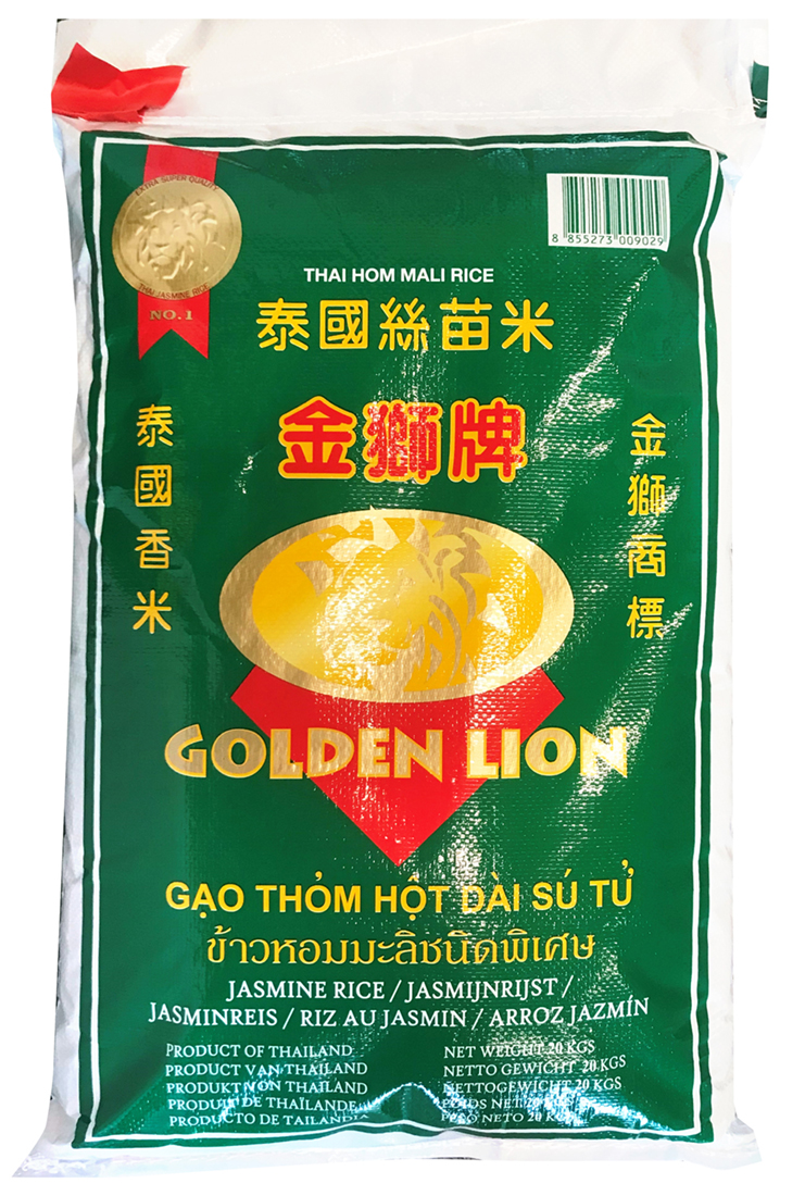 GOLDEN LION Thai Hom Jasminreis 4x 9kg