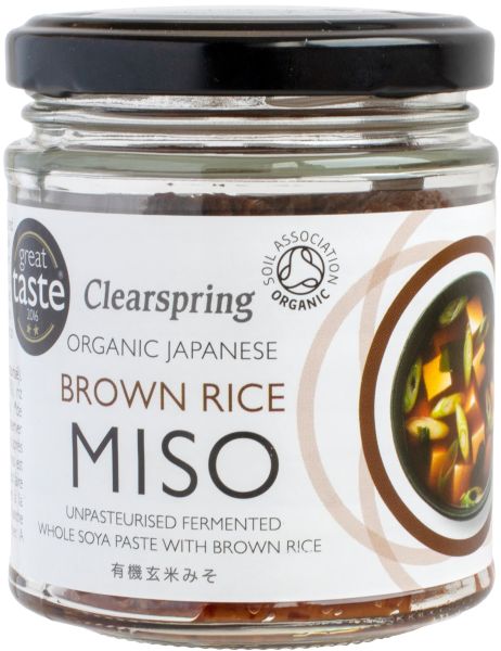 Clearspring Bio Vollreis Miso Genmai Miso 6x 150g Reismiso Japan