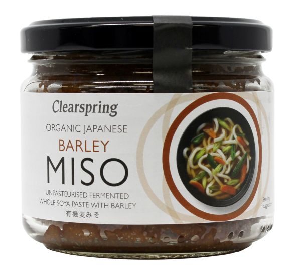 Clearspring Bio Gersten Miso 6x 300g japanische Sojapaste 