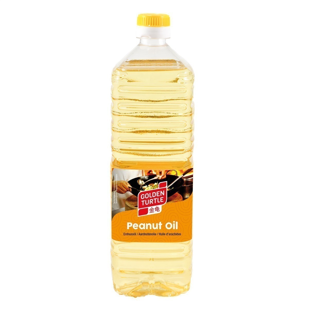 Golden Turtle Peanut Oil Erdnussöl 6x 1000ml zum Braten, Frittieren & Grillen